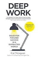 Cover image of book titled Deep Work: Rules for Focused Success in a Distracted World